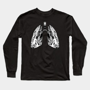 Marble human lungs Long Sleeve T-Shirt